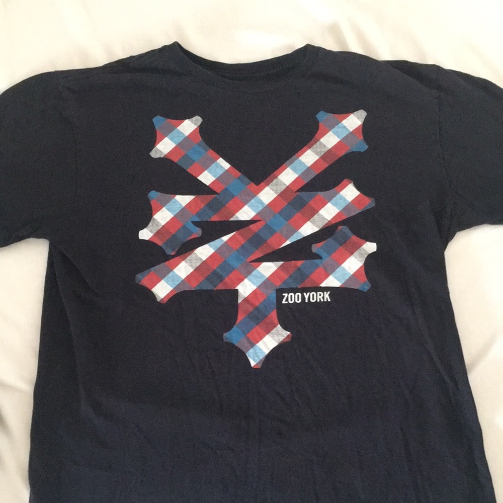 Zoo York shirt. Worn, but plenty of life and no holes